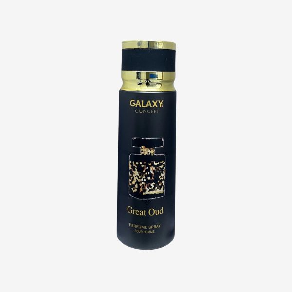 اسپری بدن مردانه گلکسی مدل (Great Oud) 200 میل