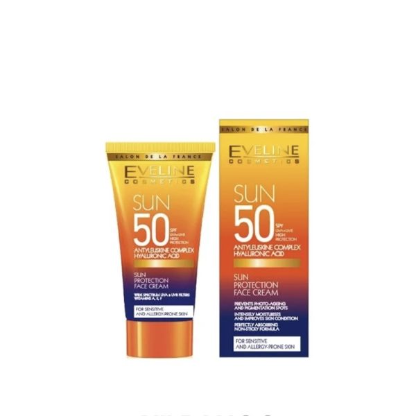 کرم ضد آفتاب صورت اولاین (Spf 50) ۵۰ میل